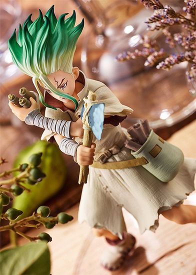 Фигурка POP UP PARADE Dr. Stone Senku Ishigami / Фигурка по мотивам аниме "Доктор Стоун", Исигами Сенку