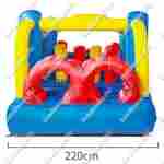 Коммерческий надувной батут "Непоседа" 5,6*2,55*1,9 м