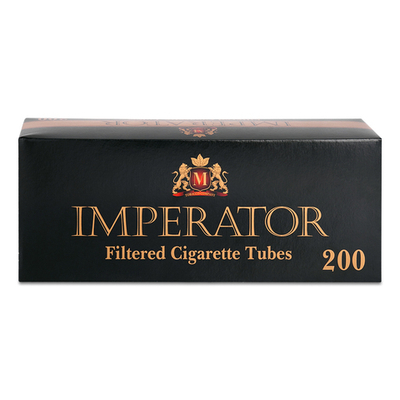 Комплект гильзы черные для сигарет "Imperator" Black 5х200шт.
