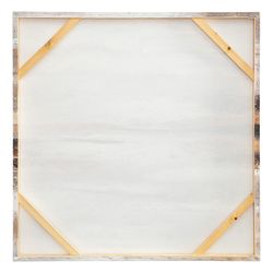 Панно декоративное с ручной росписью By Feel, 80х80 см, бежевое