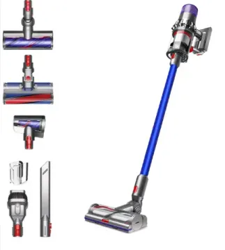 Вертикальный пылесос Dyson V11 Absolute (SV28) EU, Nickel/Blue