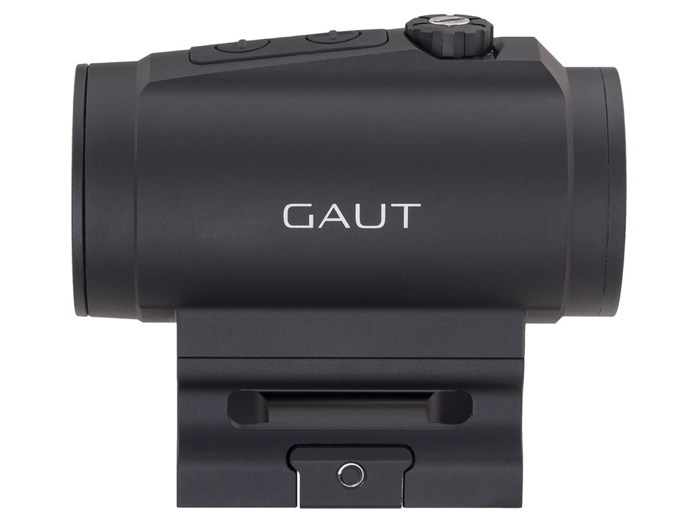Коллиматорный прицел Gaut Tourmaline 1x29, закрытый, точка/круг красные, Weaver (G-C-29-MR)