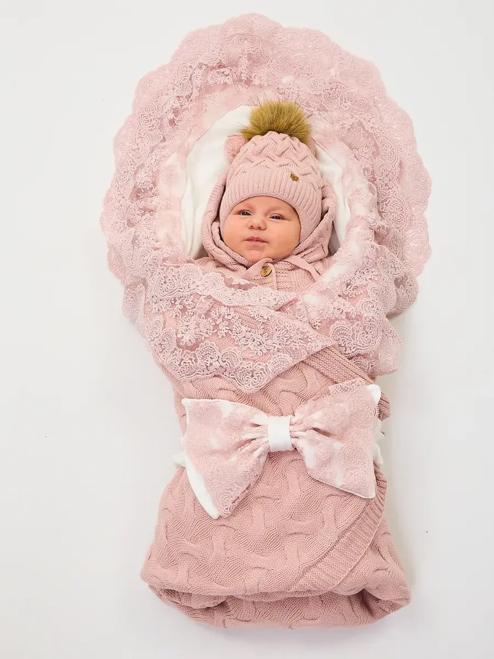 Комплект на выписку для новорожденного утепленный