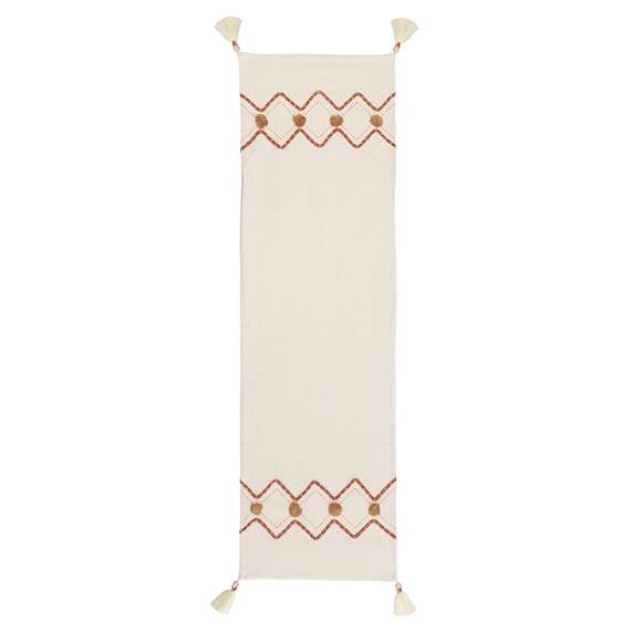 Дорожка на стол с вышивкой geometry из коллекции ethnic, 45х150 см