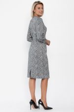 Платье Феличита (черное/лео) П14034-19М LT Collection