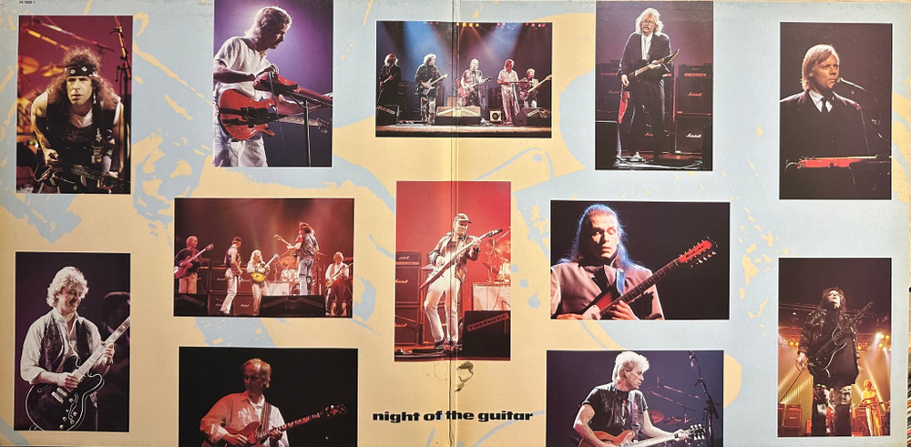 Сборник Night Of The Guitar Live! 2LP (Европа 1989г.)