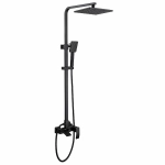 Душевая система Abber Wasserfall AF8616BL черная матовая