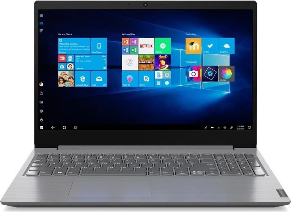 Ноутбук Lenovo V15 G1 IML, 15.6&amp;quot; (1920x1080) TN/Intel Core i3-10110U/8ГБ DDR4/512ГБ SSD/UHD Graphics/Без ОС, серый [82NB001CEU]