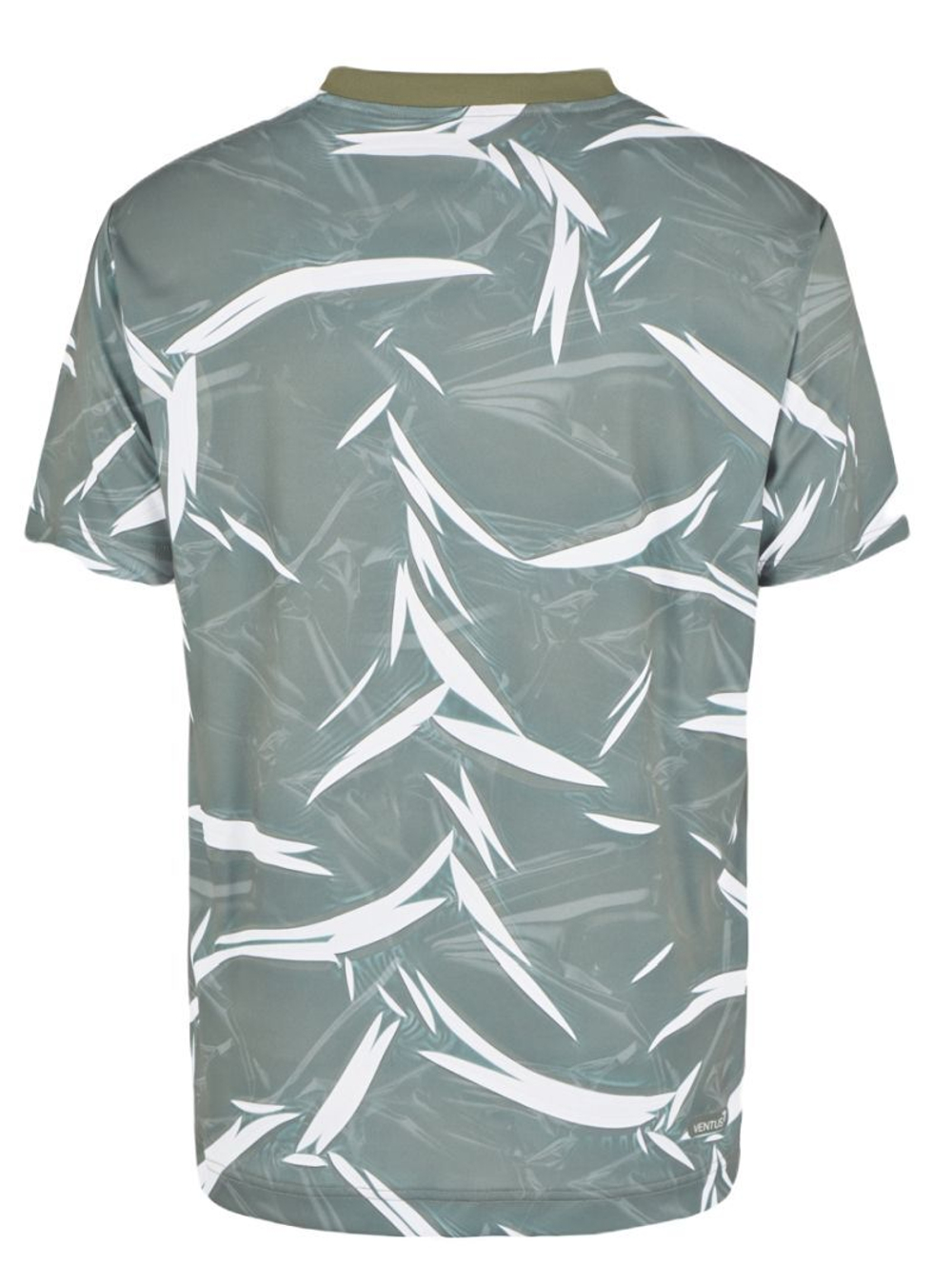 Мужская теннисная футболка EA7 Man Jersey - зеленый