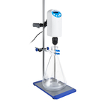 Мешалка верхнеприводная OS-20L, 20 л (электронная), с удлинителем штока мешалки 300 мм