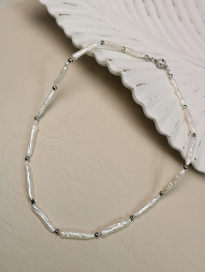 Чокер из барочного жемчуга «Жемчужный штрих»