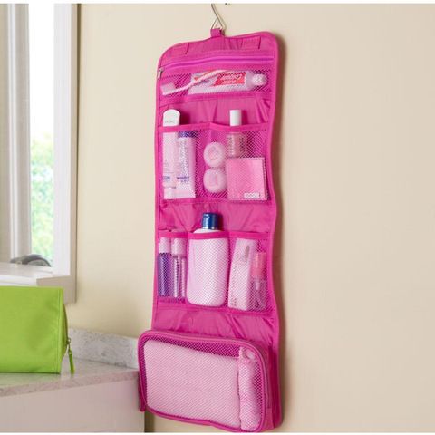 Дорожная сумка для гигиенических принадлежностей, цвет розовый