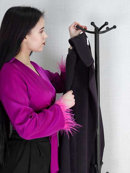 Вешалка напольная Пико 16 черный