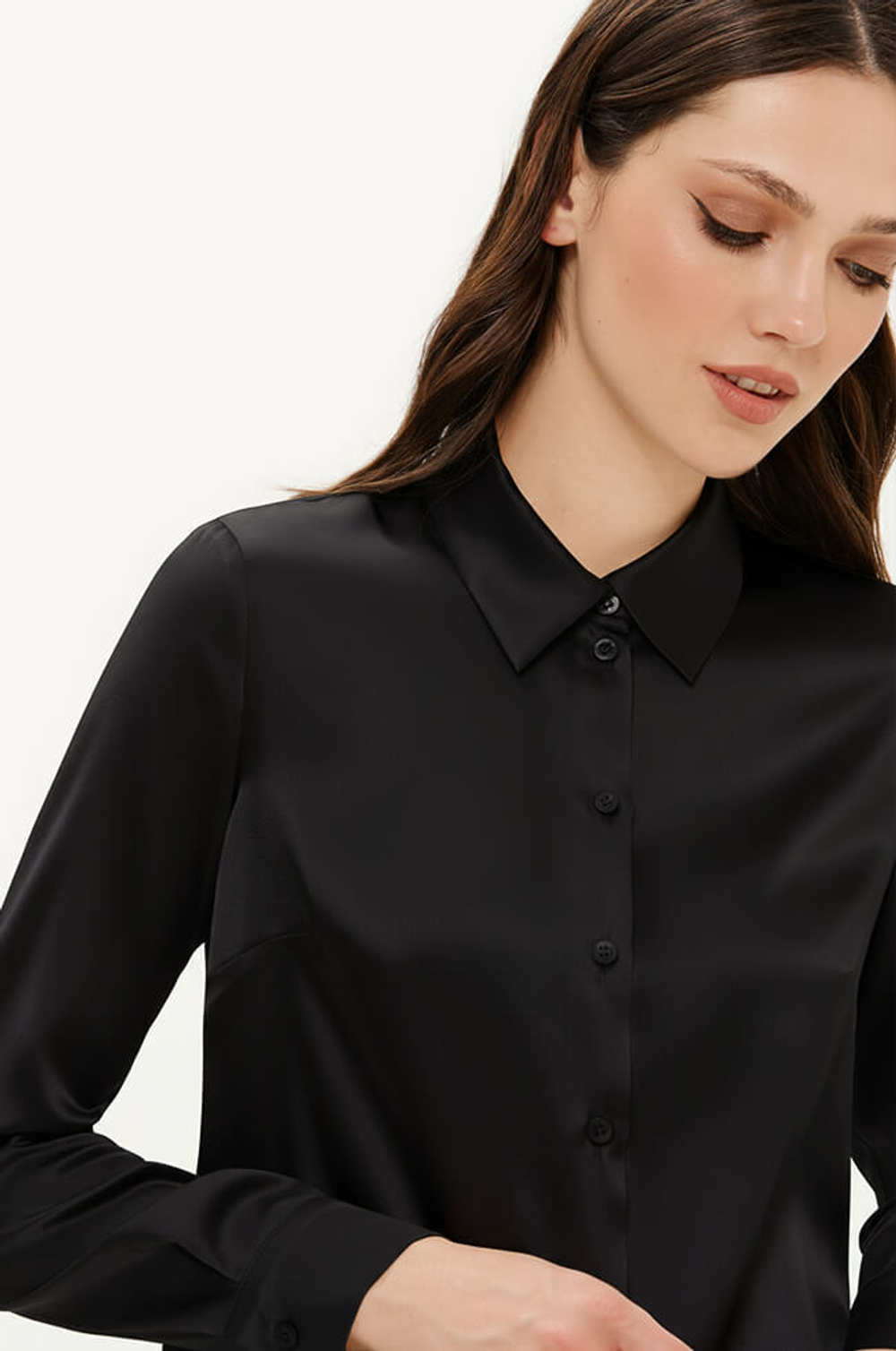 23457 Блузка женская (черный)