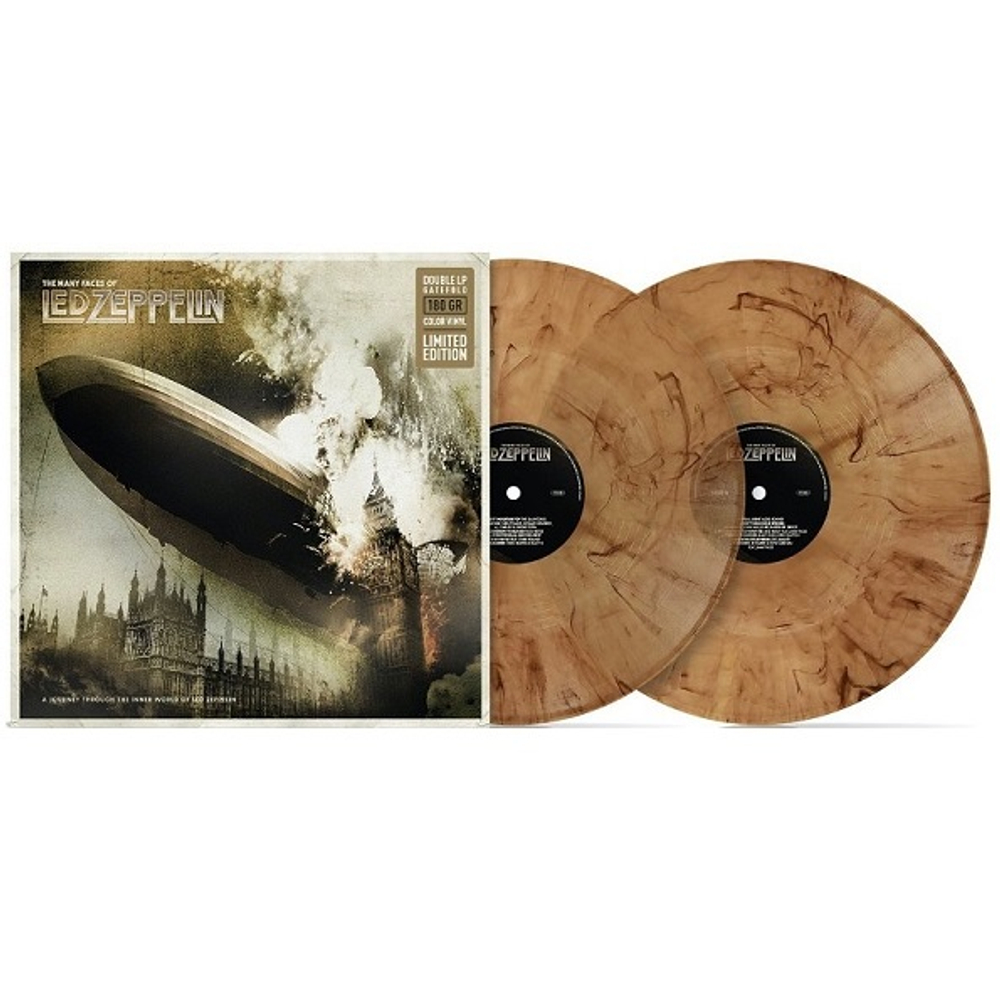 Various Artists / The Many Faces Of Led Zeppelin (A Journey Through The Inner World Of Led Zeppelin)(Limited Edition)(Coloured Vinyl)(2LP)