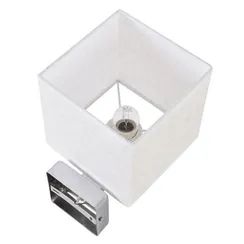 8360/1W CLASSI хром/бежевый металл/текстиль Бра E27 60W 240V NORMAN