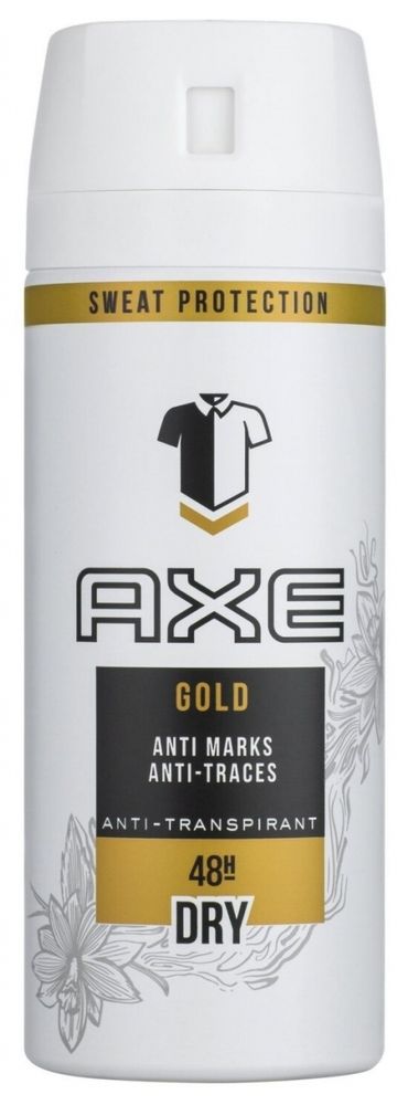 Axe дезодорант-спрей Антиперспирант Gold