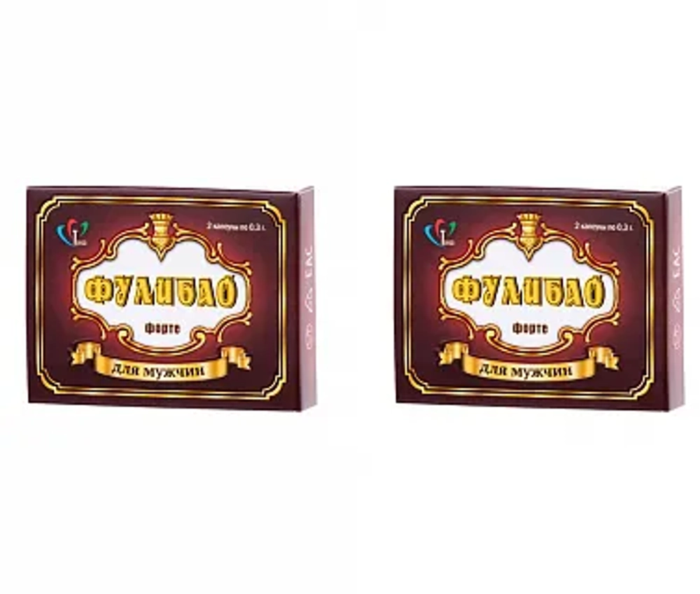 БАД "Фулибао форте" (2 упаковки по 2 капсулы)