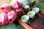 Вьетнамский Зелёный чай Улун с лотосом, Tra Sen Tea, 100г