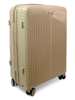 Средний чемодан Mironpan 11272, Бежевый, M+