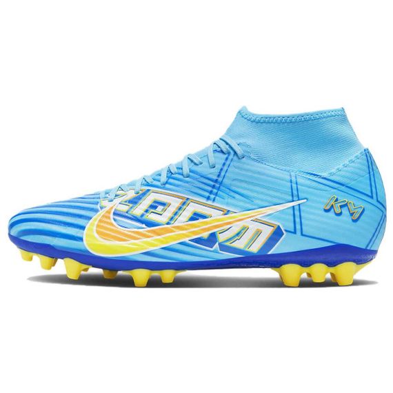 NIKE Zoom Superfly 9 Футбольные бутсы MID Топ Павлине-синий Унисекс