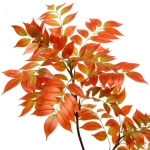 Искусственное растение «Ветка Рябины» 110см красная