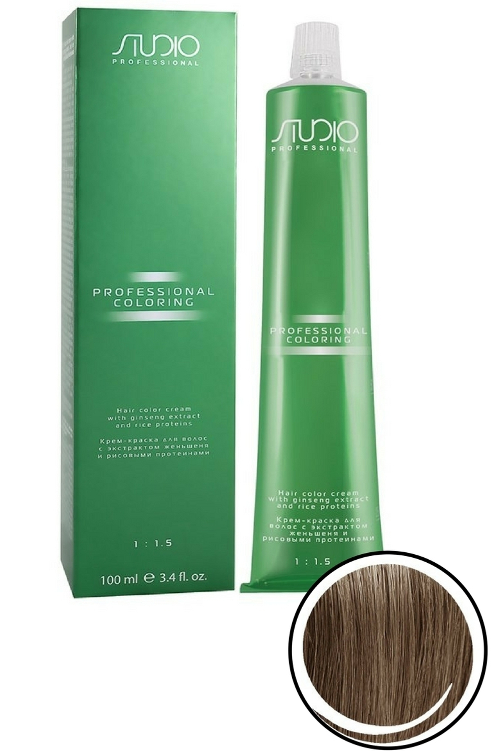 СТ №7.81 коричнево-пепельный блонд 100мл