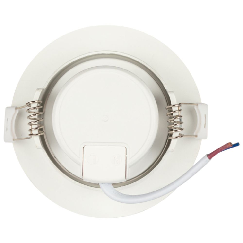 KL LED 22A-5 3K WH Светильник ЭРА светодиодный круглый поворотн. LED SMD 5W 3000K, белый