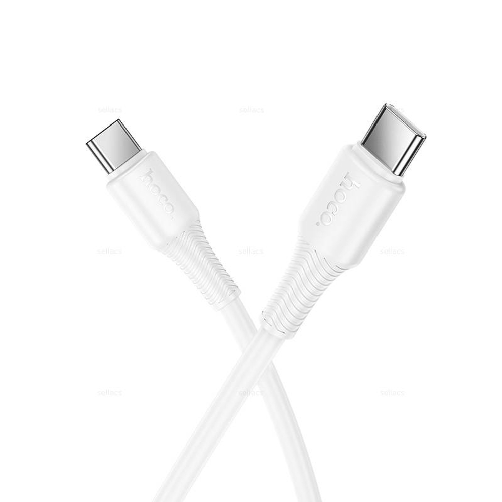 Кабель Type-C на Type-C 60W Hoco X120 (white)