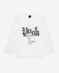 Лонгслив Goat белый