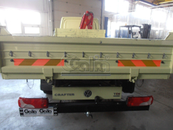 Фаркоп оцинкованный Galia M119A для Volkswagen Crafter 2006-(паспорт и сертификат в комплекте)(без электрики)