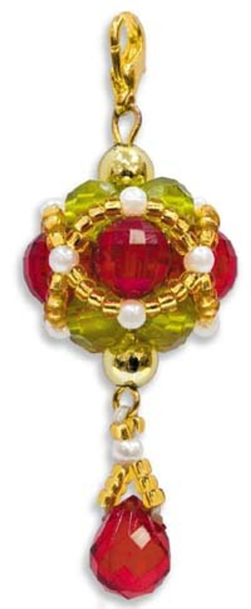 "Подвеска.Бургундия"В205 набор для бисероплетения