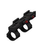 Быстросъёмный моноблочный кронштейн Aimpro на picatinny/weaver D30мм H36мм (AК)