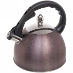 Чайник из нержавеющей стали 3л «Роскошь» со свистком, лиловый