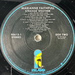 Marianne Faithfull ‎– Strange Weather (США 1987г.)