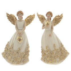 GAEM Фигурка декоративная "Ангел", L7,5 W5 H13,5 см, 2в.
