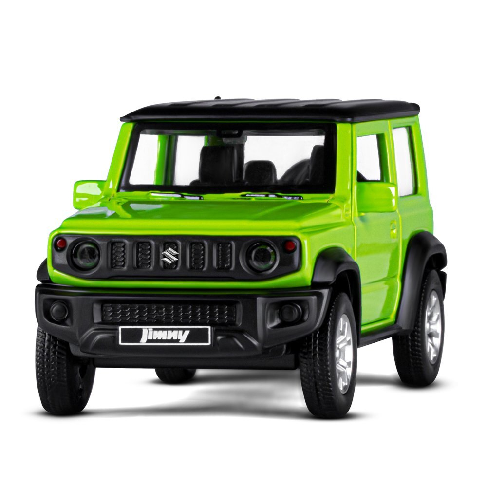 Модель 1:43 Suzuki Jimny, зеленый, инерция, откр. двери