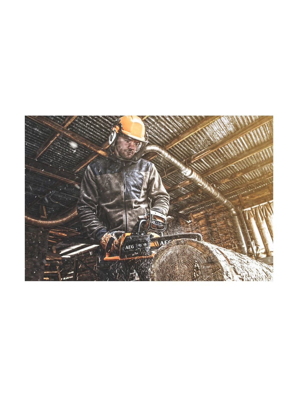 Бесщеточная пила AEG ACS18B30-0 4935471337