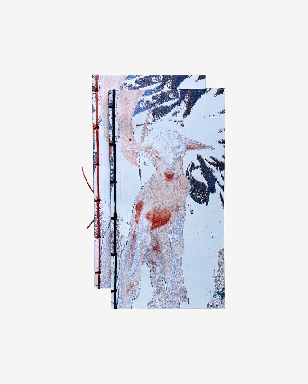 Блокнот Esh Print с красной бумагой, mrnvmrn