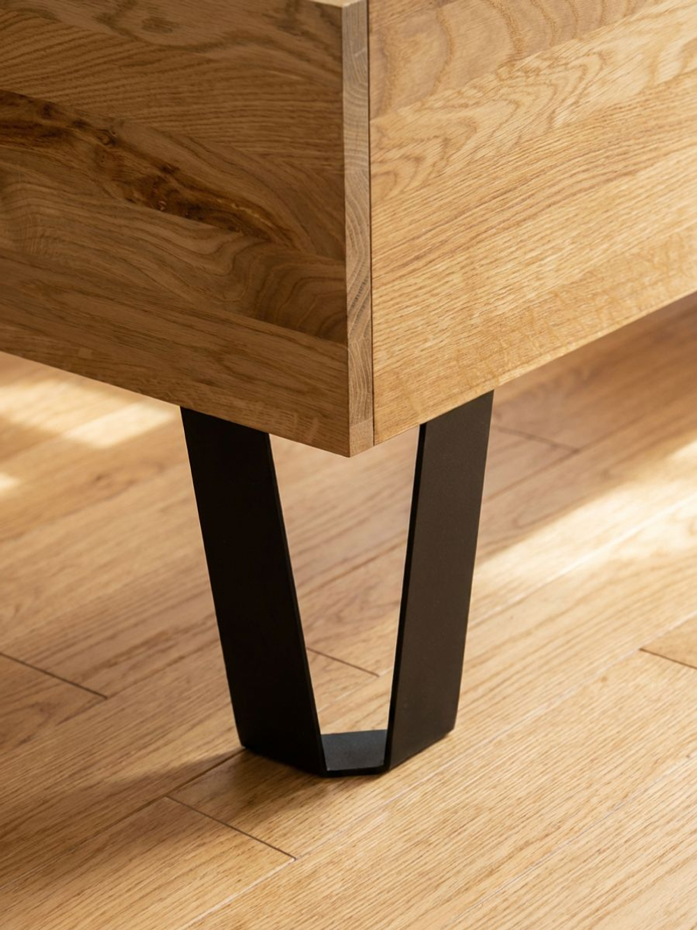 Кровать двуспальная, 180х200, Ланет, с настилом, массив дуба, лак, Dipriz