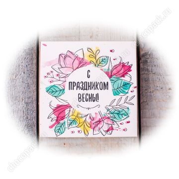 Упаковка для 9 шоколадных конфет