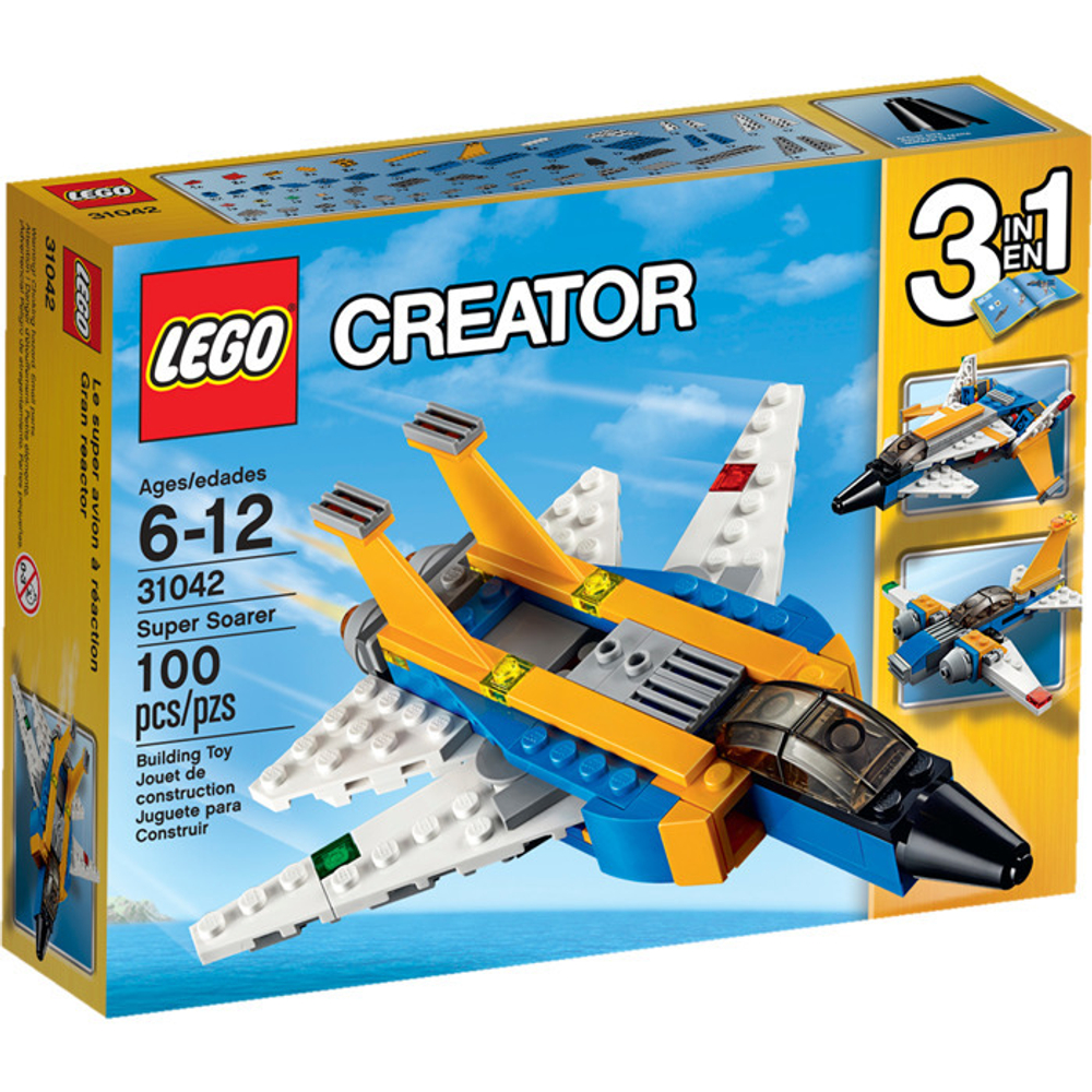 LEGO Creator: Реактивный самолет 31042 — Super Soarer Misb — Лего Криэйтор Создатель Созидатель