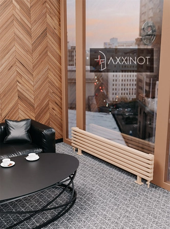 Axxinot Cardea ZN 2500 - напольный трубчатый радиатор шириной 2500 мм