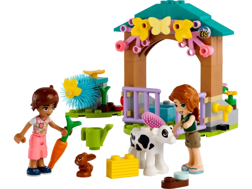 Конструктор LEGO Friends 42607 Коровник для телят Отэм