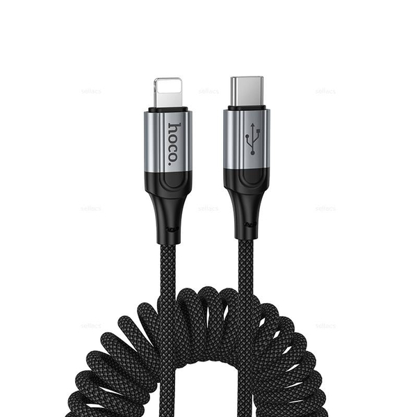 Кабель Type-C на Lightning Hoco X121 (black)