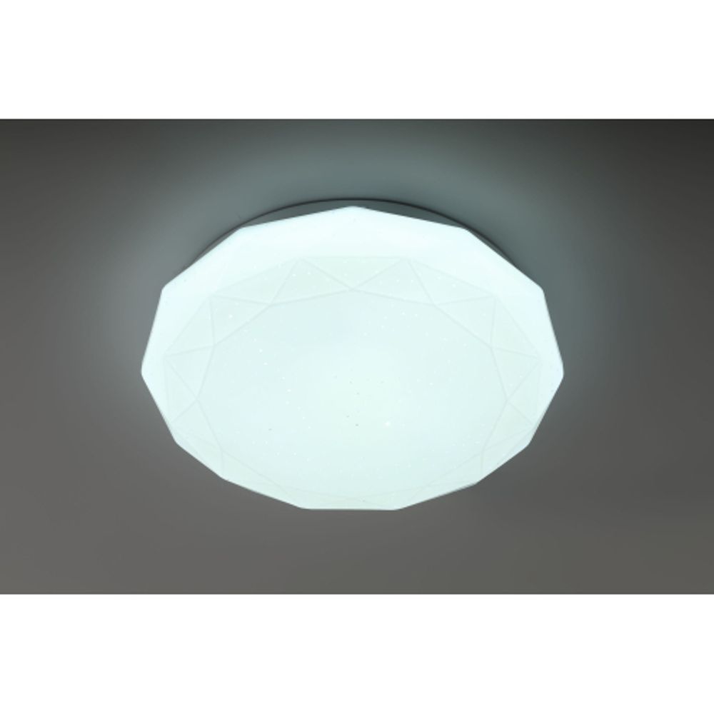 Светильник потолочный светодиодный ЭРА Классик без ДУ SPB-6 Slim Sparkle 24W-6,5K 6500K