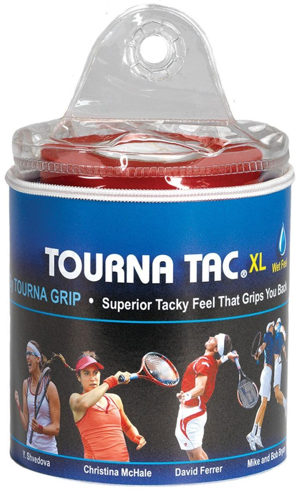Теннисные намотки Tourna Grip Dry Feel Tour Pack 30P-небесный