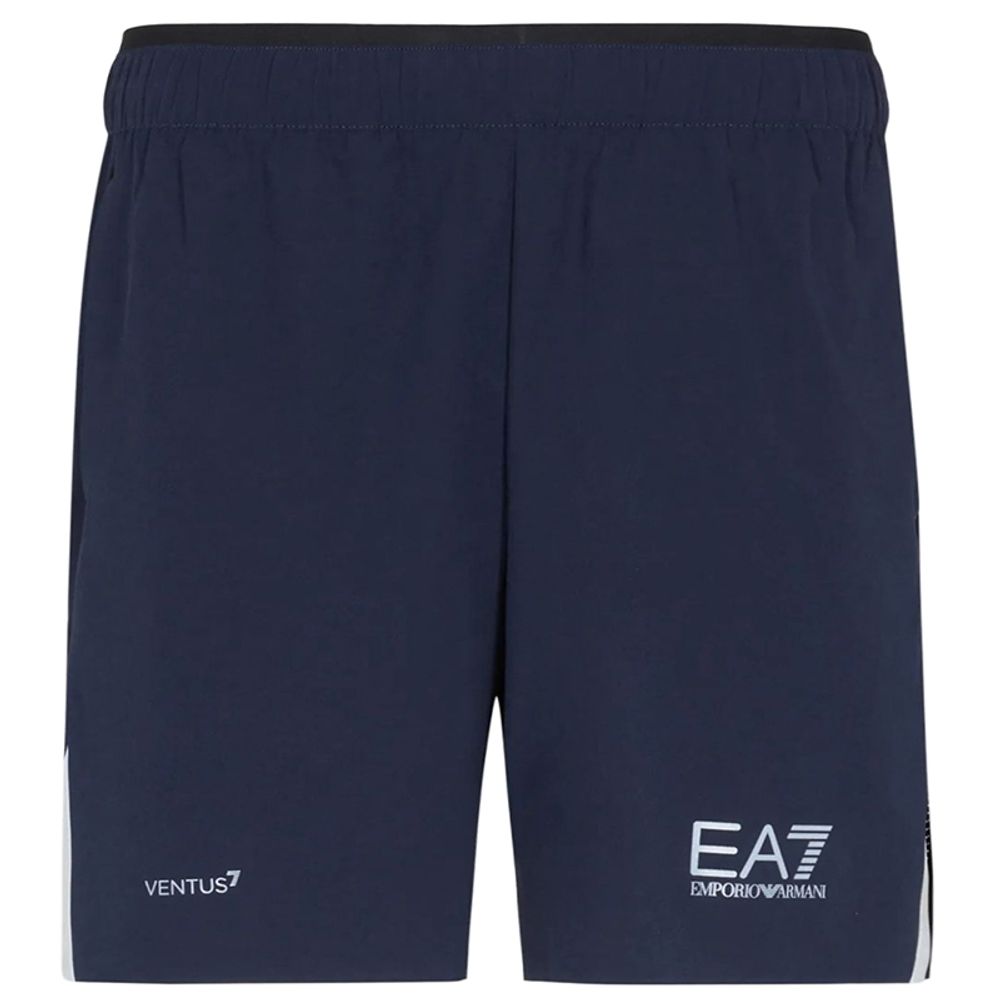 Шорты для мальчика теннисные EA7 Boy Woven Shorts - navy blue