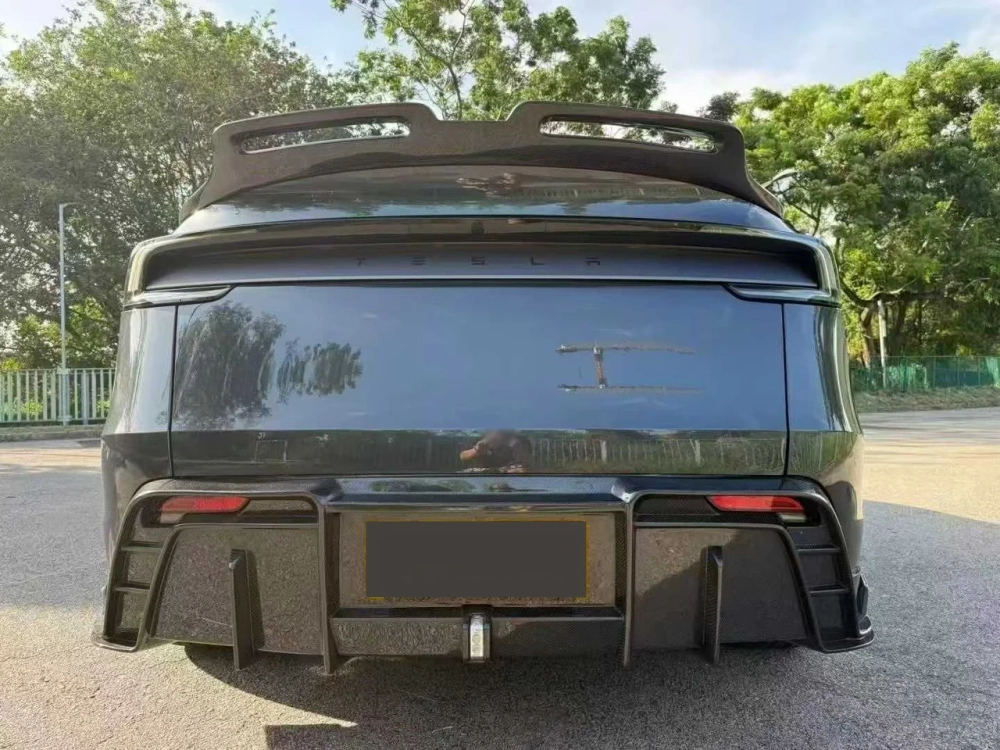 Карбоновый обвес для Tesla Model Y РЕСТАЙЛИНГ 2025+ Тесла аэродинамический обвес