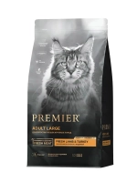PREMIER Корм сухой Ягненок для взрослых крупных кошек, 2 кг